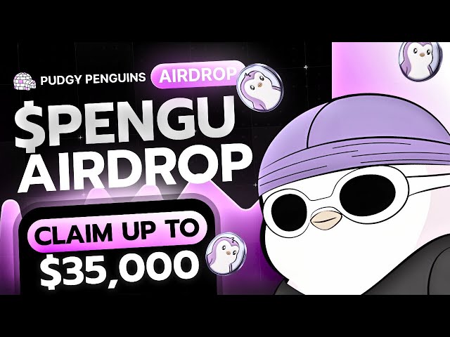 ずんぐりしたペンギン $PENGU トークン エアドロップ ガイド