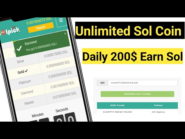 無限 Sol Coin 每日賺取 200 美元 賺取 Sol Telegram Bot 挖礦網站 Solana