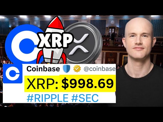 XRP 瑞波幣：Coinbase 剛剛洩漏了這一點！瑞波幣獲勝！ 998.69 美元，現大量購買！ - 瑞波幣 XRP 今日新聞