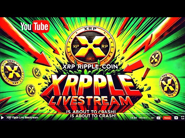 XRP RIPPLE LIVESTREAM - XRP RIPPLE COIN EST SUR LE POINT DE CRASH ! - DERNIÈRES NOUVELLES DU COIN XRP