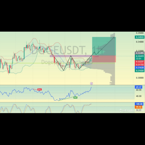 Langfristiges Wachstumspotenzial von $DOGE, kurzfristig neutral bis leicht negativ