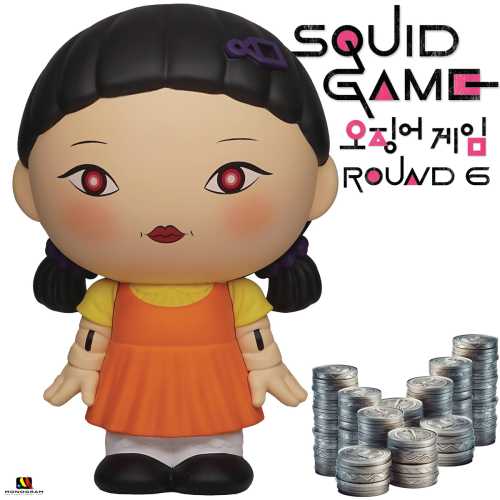 Monogram International kündigt den PVC-Figuren-Banksafe „Young-hee Doll Squid Game“ an