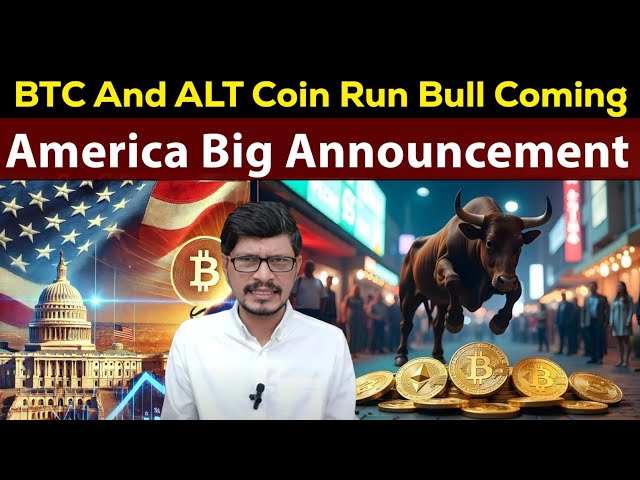 BTC et ALT Coin Run Bull arrivent l Grande annonce américaine l Crypto Baba