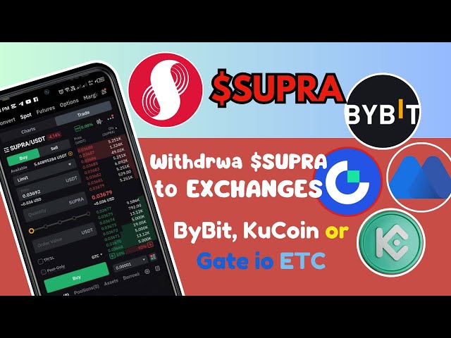 如何將 SUPRA 幣轉換為 USDT |如何在交易所出售 SUPRA 代幣