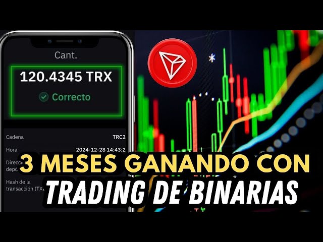 Découvrez comment j'ai gagné 120 tron ​​​​trx sur Betcasn en faisant du trading binaire | Preuve du paiement