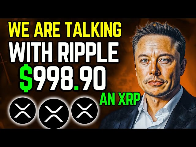 Elon Musk가 Triple과 파트너십을 확인했습니다! $998.90 상당의 XRP Xrp 뉴스 투데이