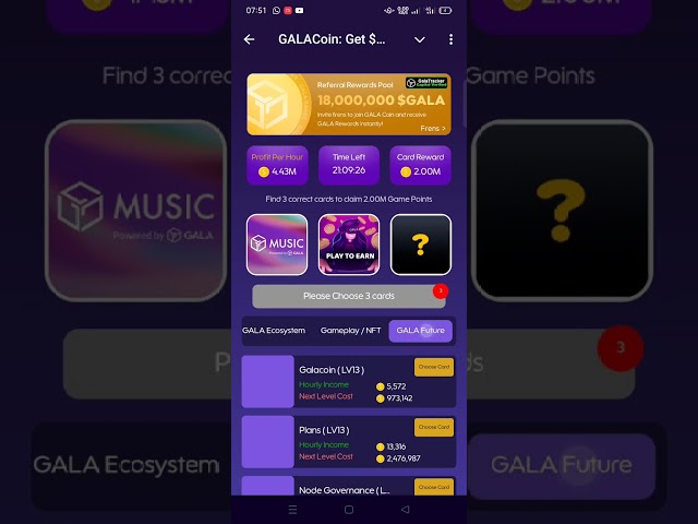 Gala Coin Combo Today 28 December | Gala Coin Daily Combo Today | $GALA Coin daily combo Cards