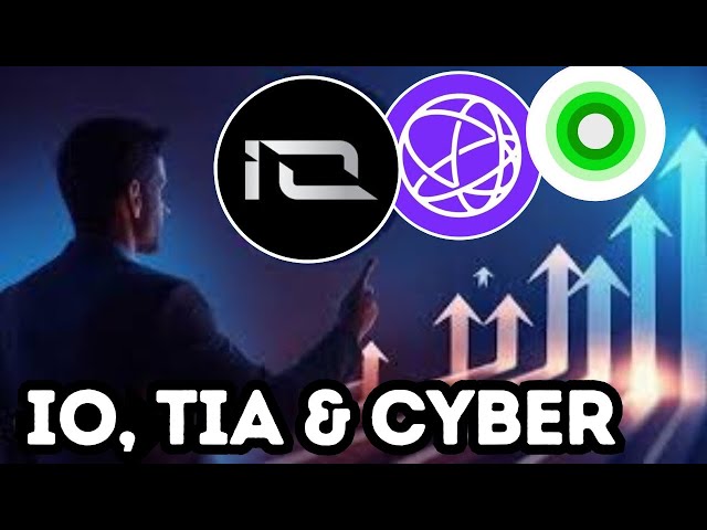 MISES À JOUR IO.NET, TIA ET CYBER COIN 2025 | DÉPÔT | ACHETER PLUS ? 4X-5X🤑| NOUVELLES CRYPTO | MISES À JOUR DES CRYPTO |