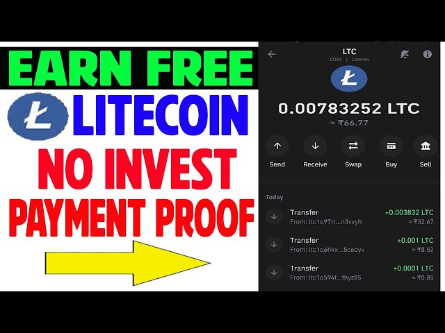 Payment Proof | Earn Free Litecoin on Trust Wallet Binance | Free LTC