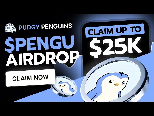 Pièce $PENGU - Crypto Airdrop | Réclamez jusqu'à 20 000 $