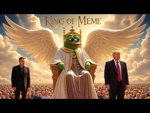 PEPE is the king of mem coins