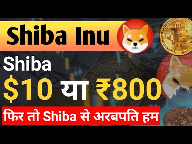 Shiba 10 美元或 800 卢比 - 那么我们就是 Shib 的亿万富翁。今日柴犬硬币新闻 ||柴犬价格预测