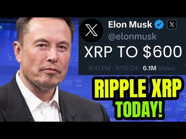 ON TUESDAY, AT THAT TIME: ELON MUSK TWEET THAT XRP COIN WILL BE $600🔥WILL BE INTEGRATED IN X🚀NO MORE🔥