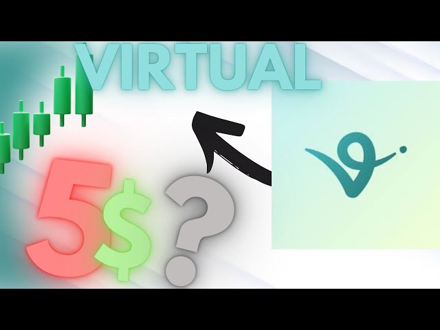 LA PIÈCE VIRTUELLE PEUT-ELLE ÊTRE 5$ ?🚨 | PRÉDICTION DE PRIX VIRTUELLE | ACTUALITÉS DE L'ANALYSE TECHNIQUE VIRTUELLE 2024