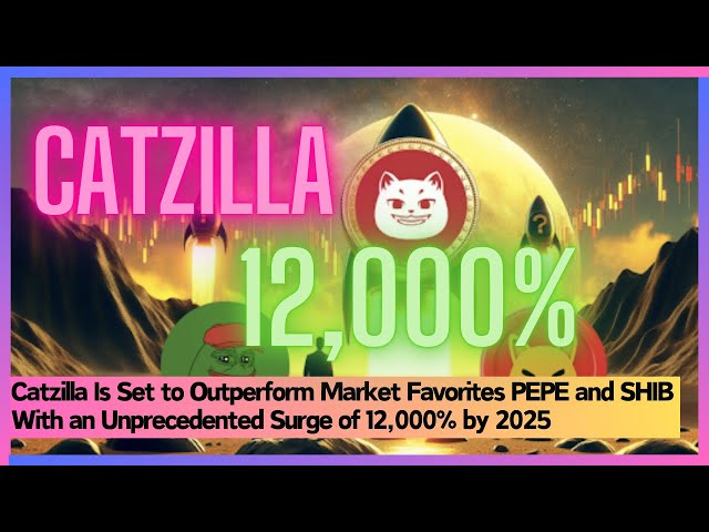 Catzilla est sur le point de surpasser les favoris du marché PEPE et SHIB avec une hausse sans précédent de 12 000 %