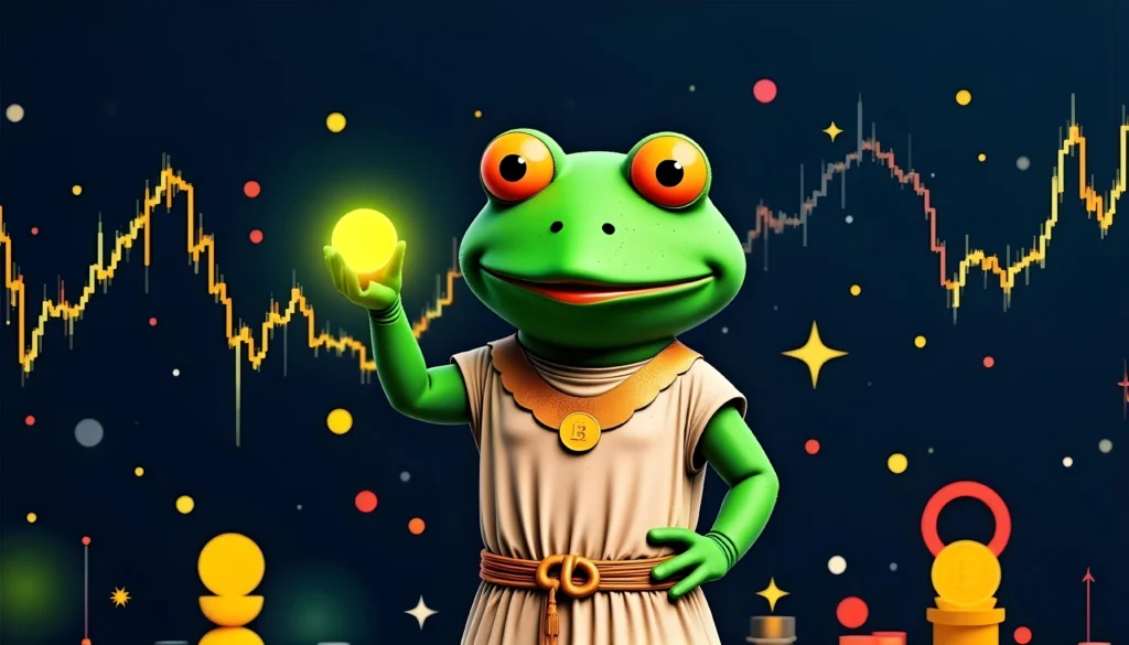 개구리 Pepe, Elon Musk가 프로필 사진을 개구리로 바꾼 후 Memecoin이 8.55% 급등