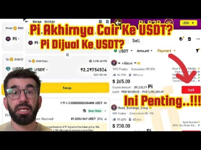 誘惑的🤲。 Pi Coinは最終的にUSDTに支払われることができますか? Xでスプレッド..