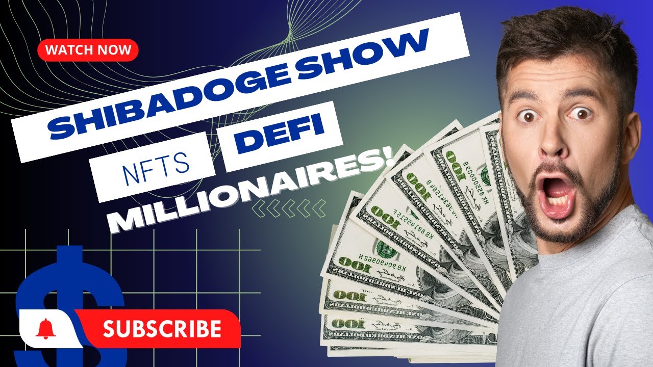 EP1 ShibaDoge Show by Shiba Inu Shibarium DogeCoin 百萬富翁在 ERC20 上燒毀加密代幣 NFT DeFi