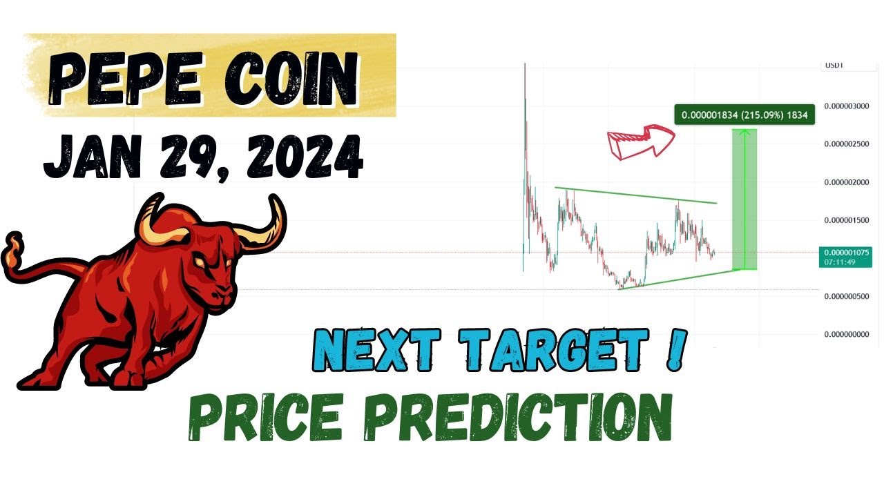 pepe幣價格預測與分析，下一個目標？佩佩幣新聞更新 2024 年 1 月 29 日