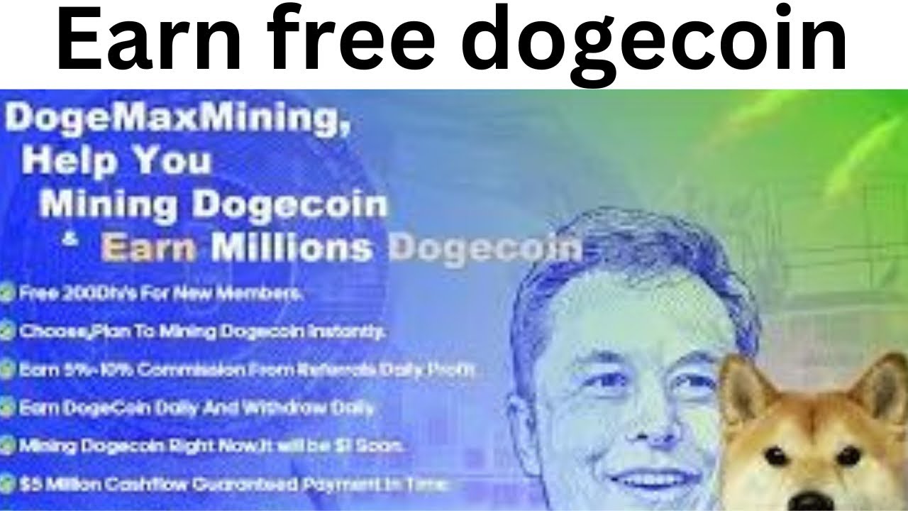 最高のマイニング Web サイト |無料の鉱山ドージコイン |無料の暗号 |DogeMaxMining Com #crypto