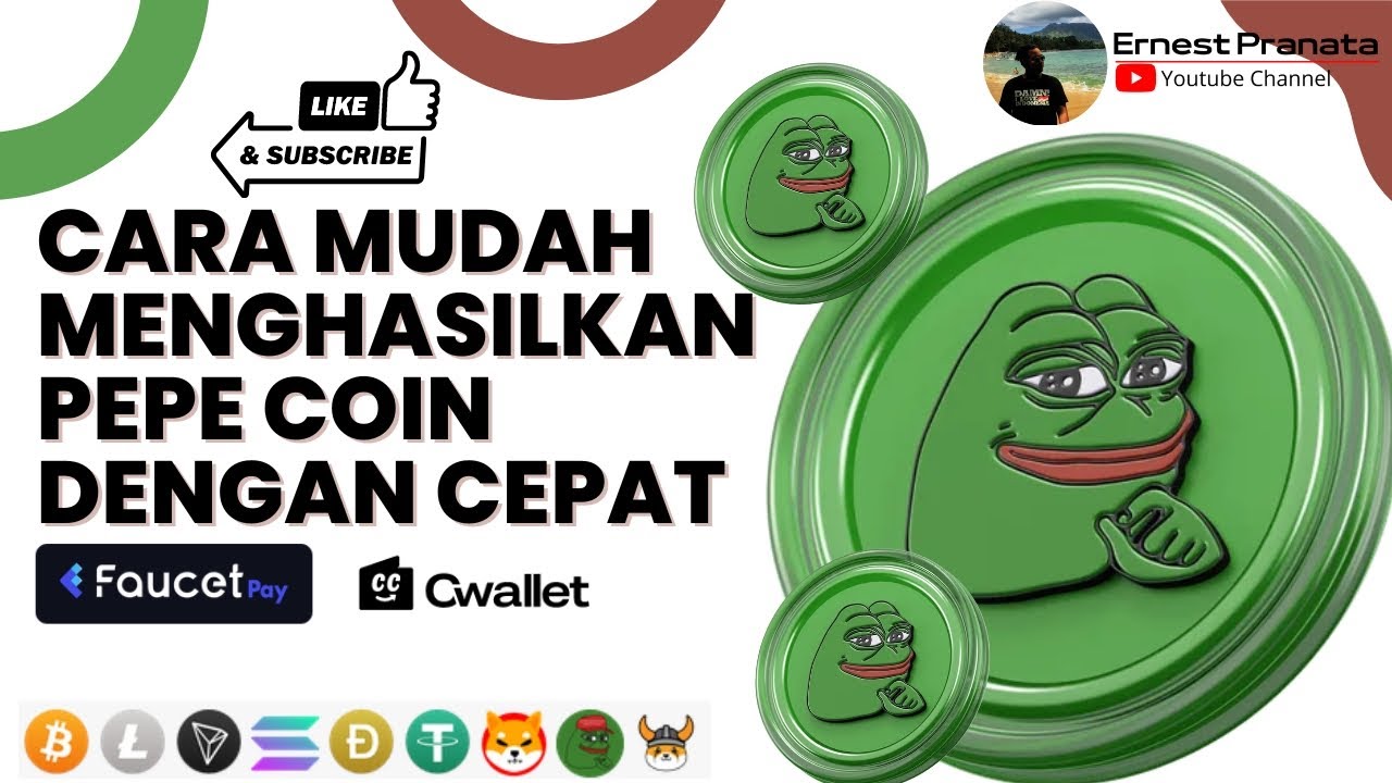 如何轻松免费获得 PEPE 币 - 直接提现到 CWALLET - 一定要尝试