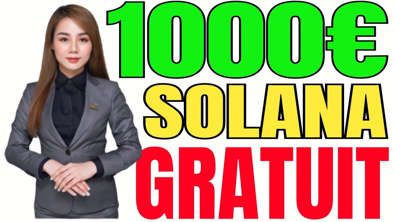 50$ Solana SOL Gratuit Chaque heures : Voici Comment Gagner Des Solana Gratuitement