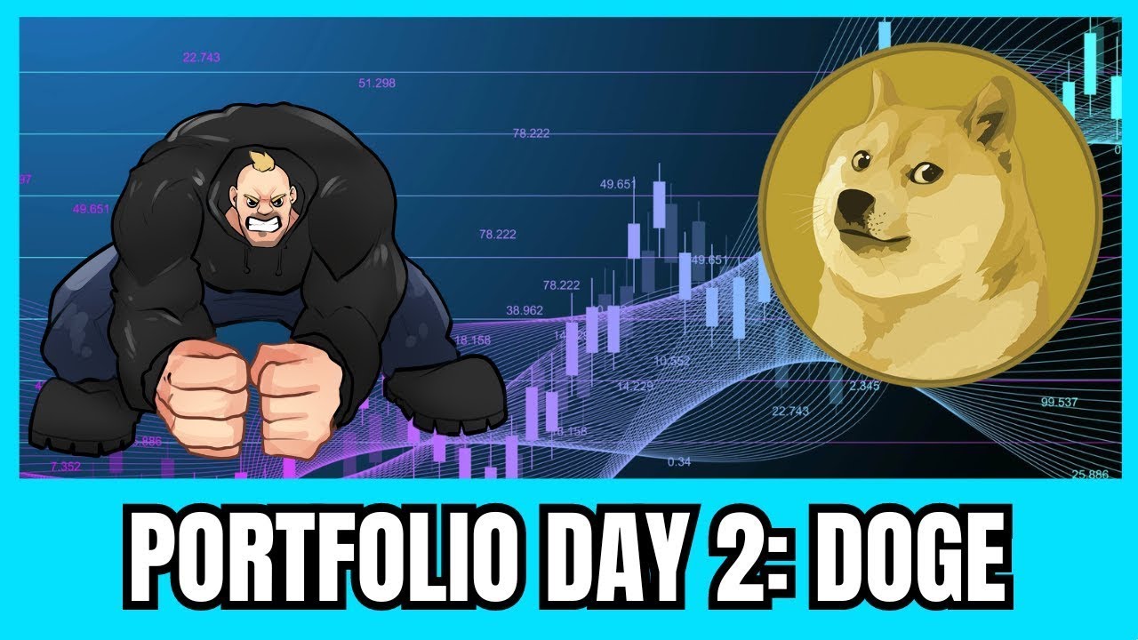 Bleeves Krypto-Portfolio Tag 2 Heute kaufen wir etwas $DOGE! #doge #dogecoin #crypto