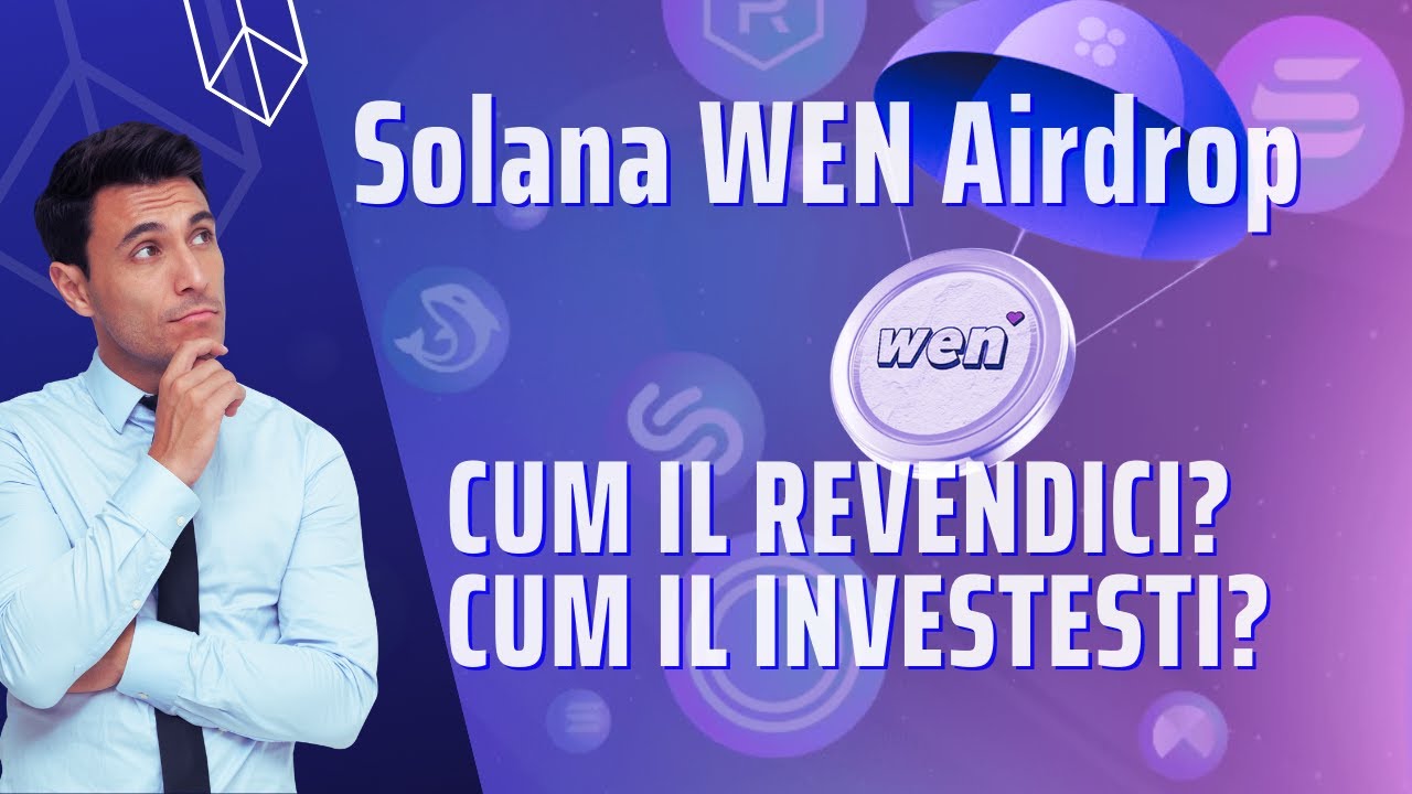 DRINGEND! SOLANA WEN Airdrop. Wie beanspruchen Sie es, investieren es und wie nehmen Sie an anderen Airdrops teil?