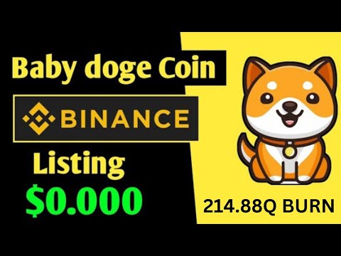 寶貝狗狗幣今日新聞 | 214.88Q 燒錄 | BabyDoge 硬幣價格泵 100x |幣安上線