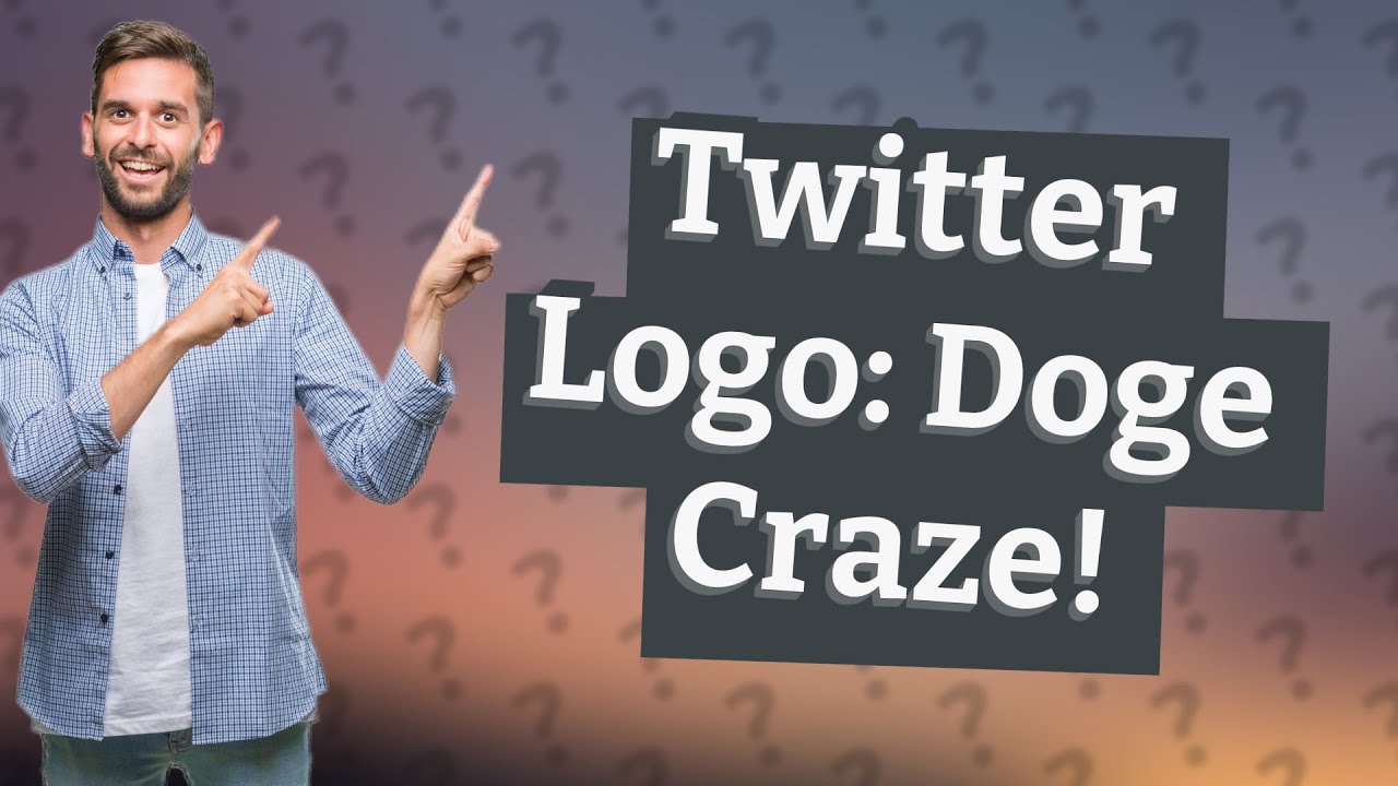 Pourquoi le logo Twitter est-il remplacé par Doge ?