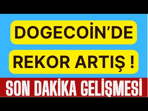 DOGECOINDE REKOR ARTŞ！ #ripple #doge #gala #lunc #shiba #dogecoin #dogecoinnews #bitcoin #btc