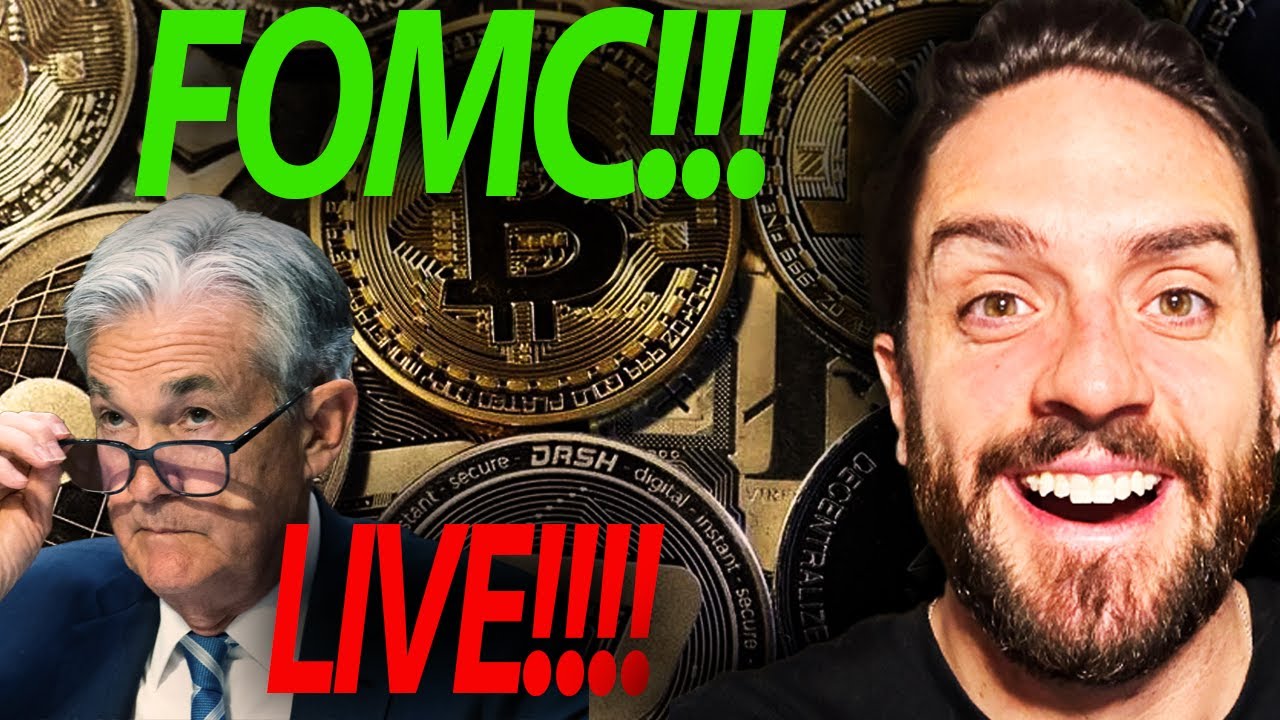 CRYPTO TRADING LIVE - FOMC FED 분당 금리 인하 DOGECOIN XRP BITCOIN SHIBA INU