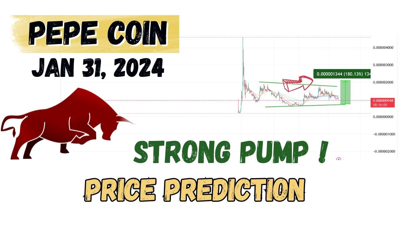 페페코인 가격 예측과 분석, 이번주 강세는? 페페 코인 뉴스 업데이트 2024년 1월 31일