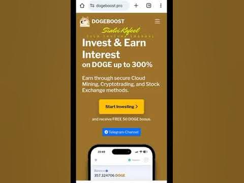 comment gagner de largent en ligne | projet de minage gratuit ⛏️ | pièce de doge gratuite | retrait dans Binance