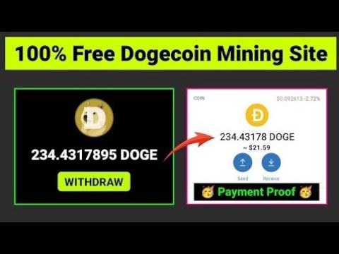 Site Web gratuit pour gagner du Dogecoin