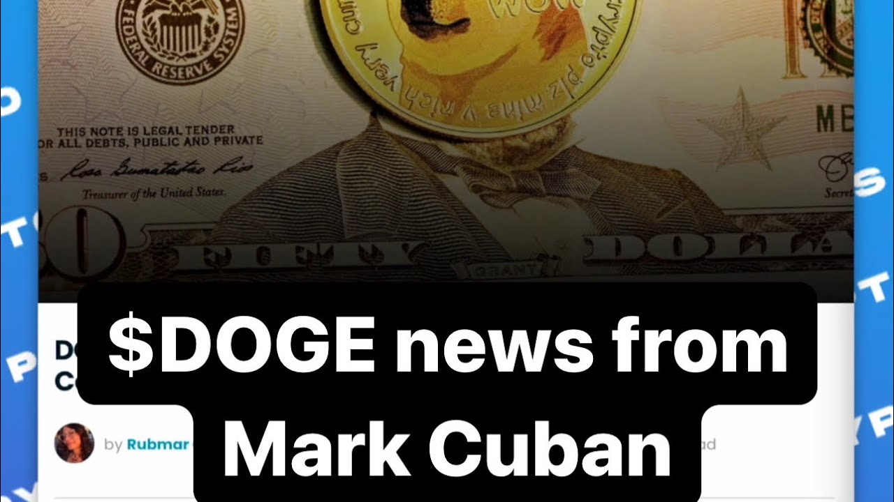 Mark Cubain sur $DOGE