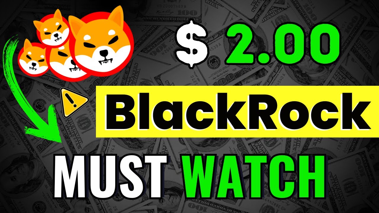 BlackRock a laissé tomber la plus grosse bombe de tous les temps ! ENVOI DE SHIBA INU À 2,00$ ! PRÉDICTION DES NOUVELLES DES PIÈCES SHIBA INU