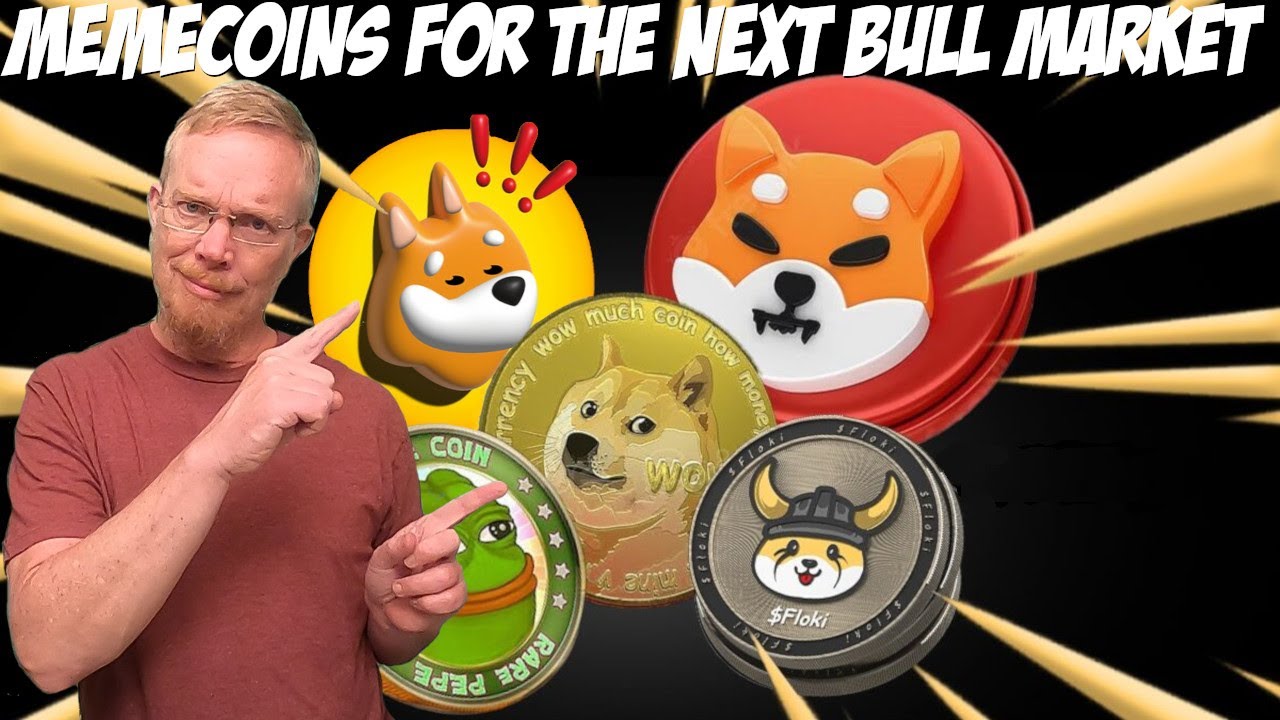 Memecoins for the Next Bull Market | DOGE SHIB BONK PEPE