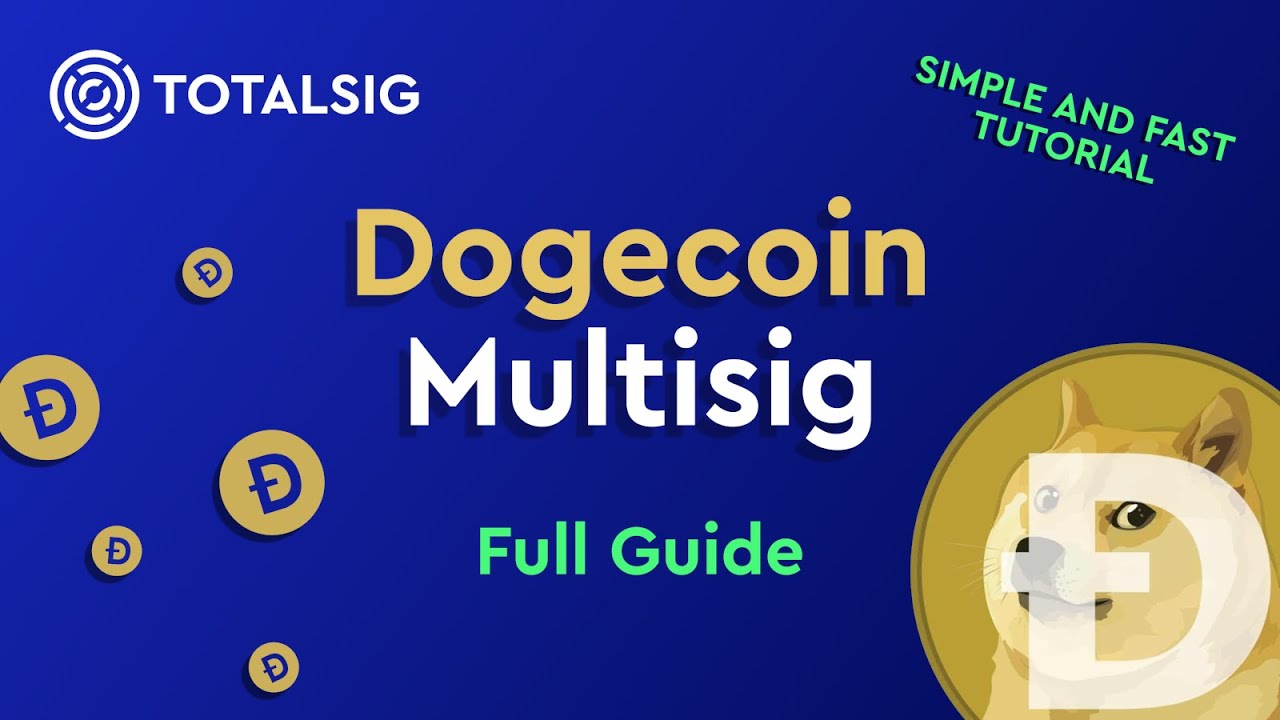 HowTo: Create a #dogecoin #multisig wallet simple. #doge