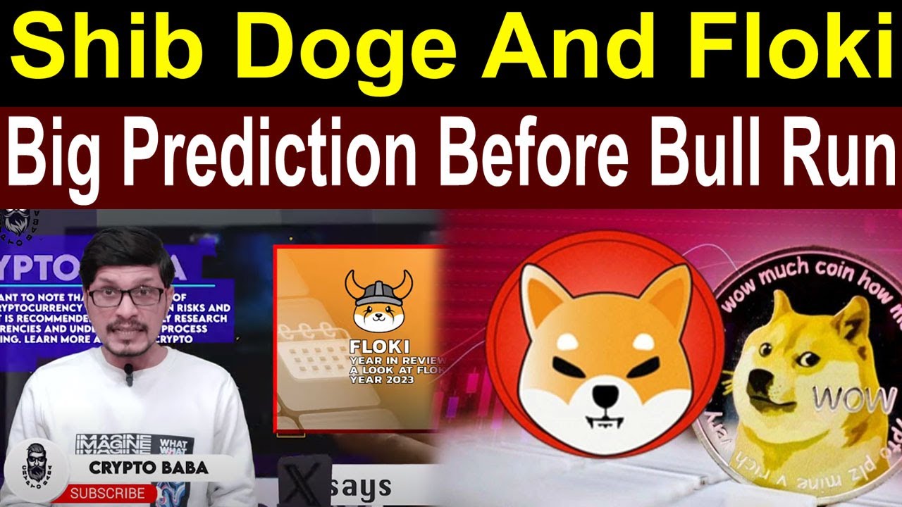 Shibu Inu l Doge And Floki l Big Prediction Before Bull Run About Meme Coins l Crypto Baba