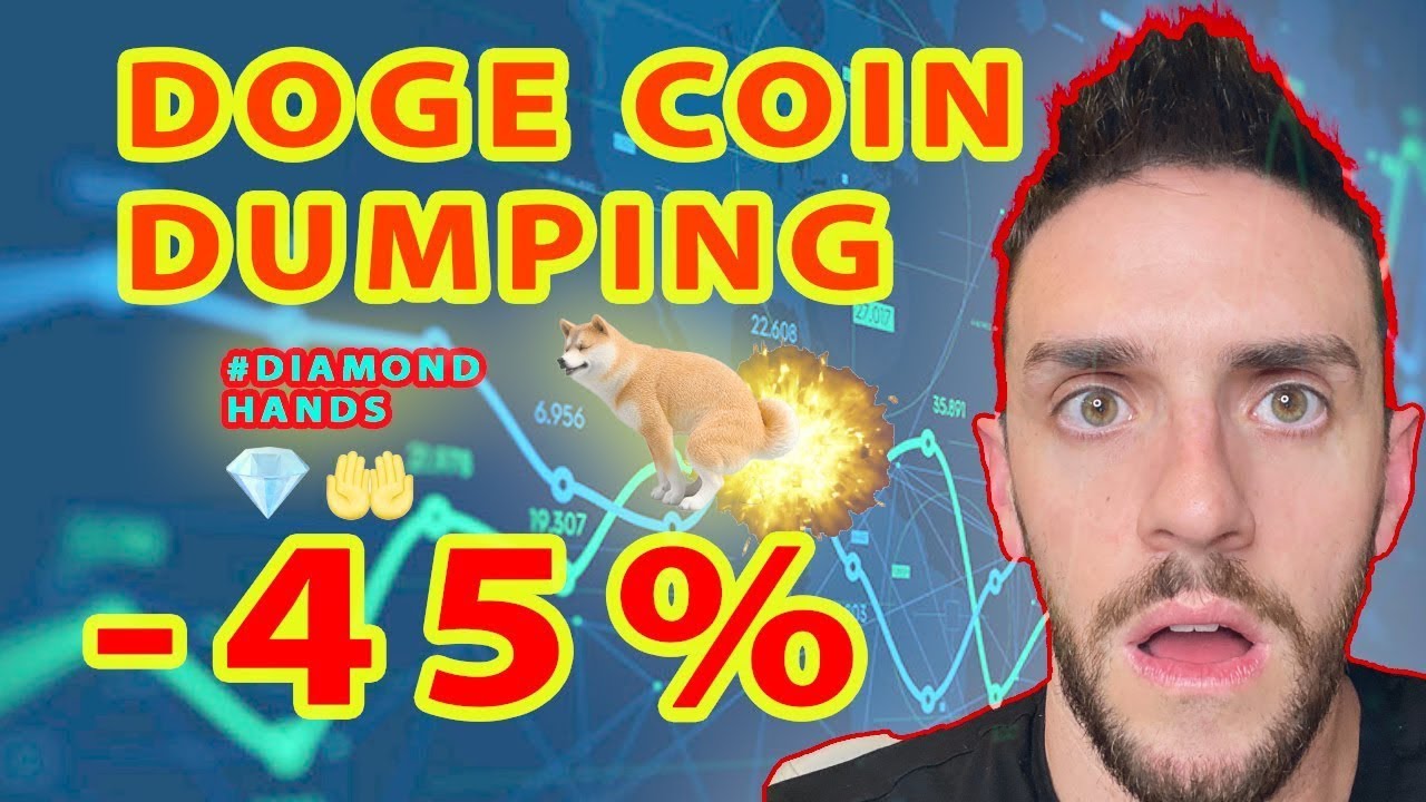 DOGECOIN DUMPED -45% WHATS NEXT? DOGE COIN PRICE PREDICTION AND NEWS!