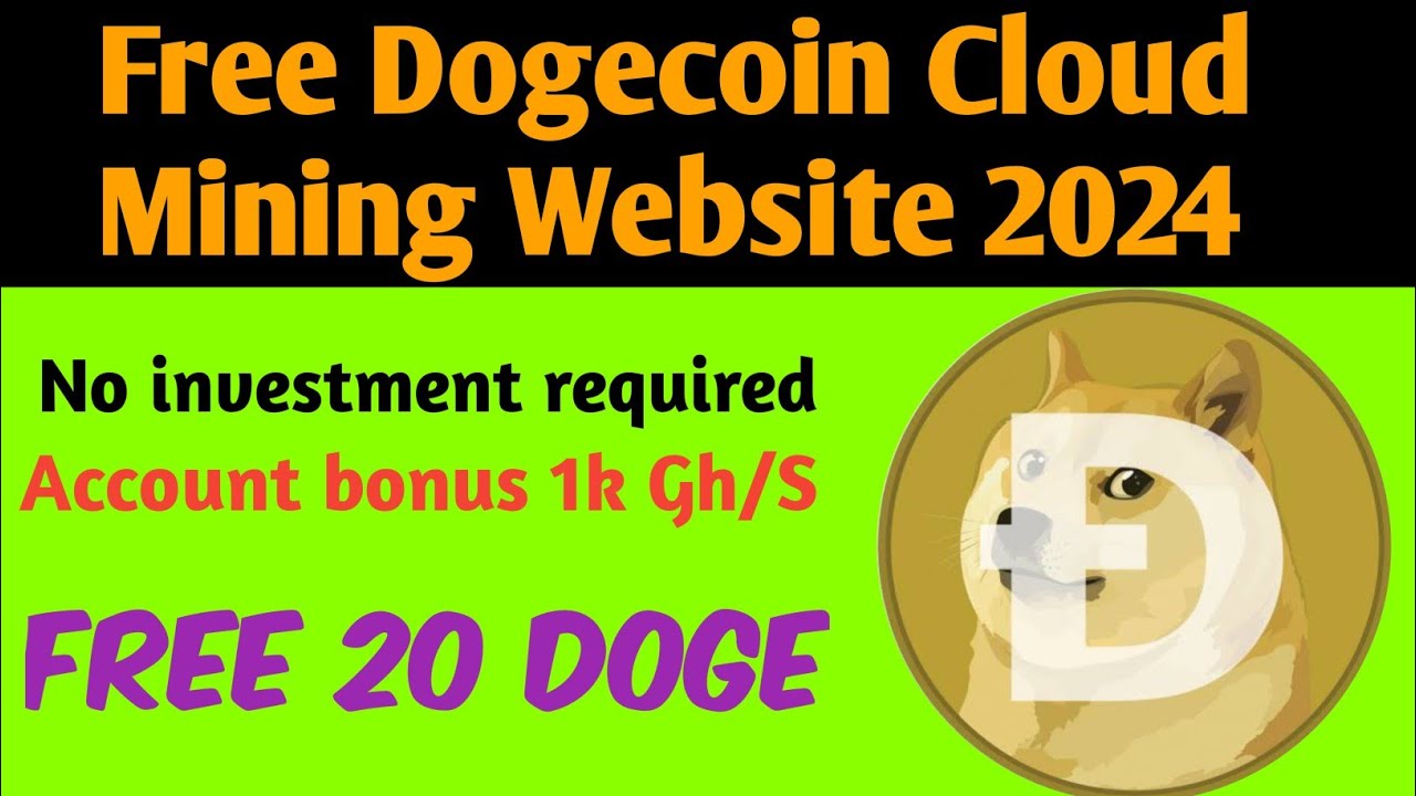 Nouvelle application de gains gratuite 2024 - Site Web gratuit de Dogecoin Cloud mining 2024 - Comment gagner de largent en ligne 2024