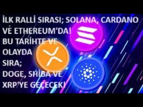 PREMIÈRE LISTE À EXPLOSER : SOL, ETH ET ADA !?DEUXIÈME LISTE À EXPLOSER : XRP, DOGE ET SHIBA !?DATE?