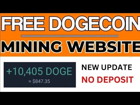 Claim Free Dogecoin To Wallet Every 5minutes⏱️ Best Dogecoin Site 2024 (withdrawal proof)