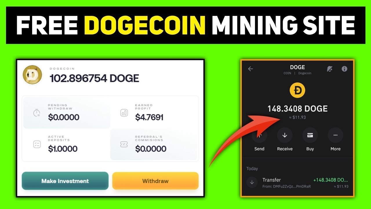 Earn Free $5 DOGE Daily || Best Free Dogecoin Mining Site 2024 || Free Dogecoin Earning Website