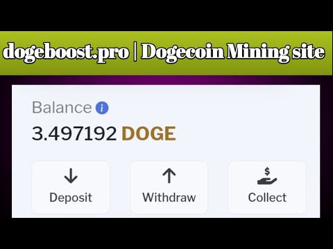 dogeboost.pro Review | Dogecoin Mining Site 2024 | Dogebost.pro payment proof