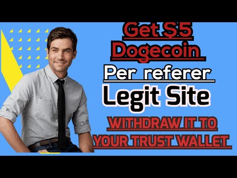 24 時間ごとに 5 Dogecoin をトラストウォレットに引き出します (引き出し証拠)