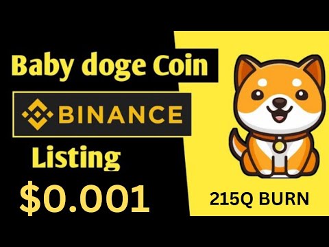 Actualités Baby Dogecoin aujourd'hui | 215Q Brûler | Prix ​​de la pièce BabyDoge 0,001 $ | Nouvelle liste