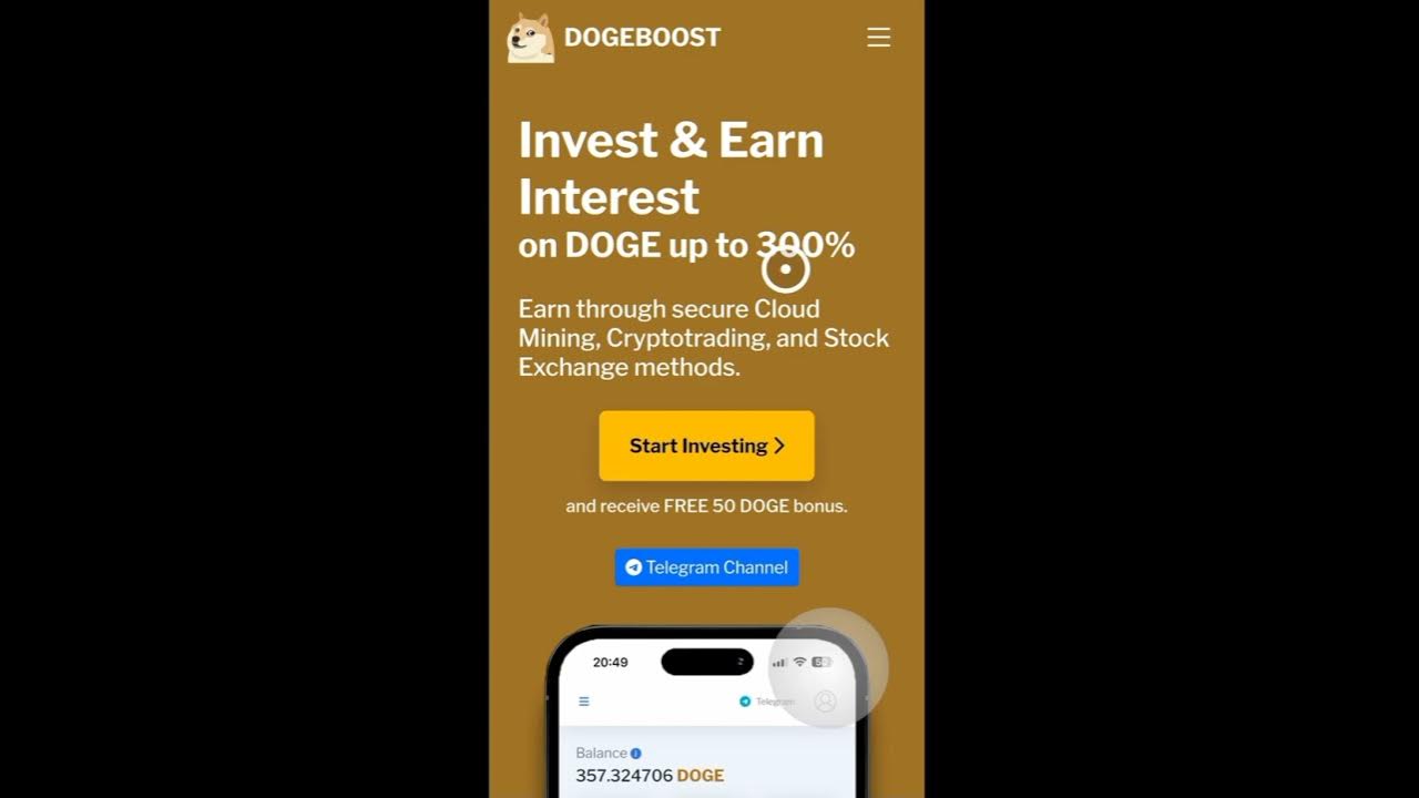 KOSTENLOSER DOGE, SCHNELL IN IHRER BRIEFTASCHE ? JETZT SCHNELL https://dogeboost.pro?referrer=17509