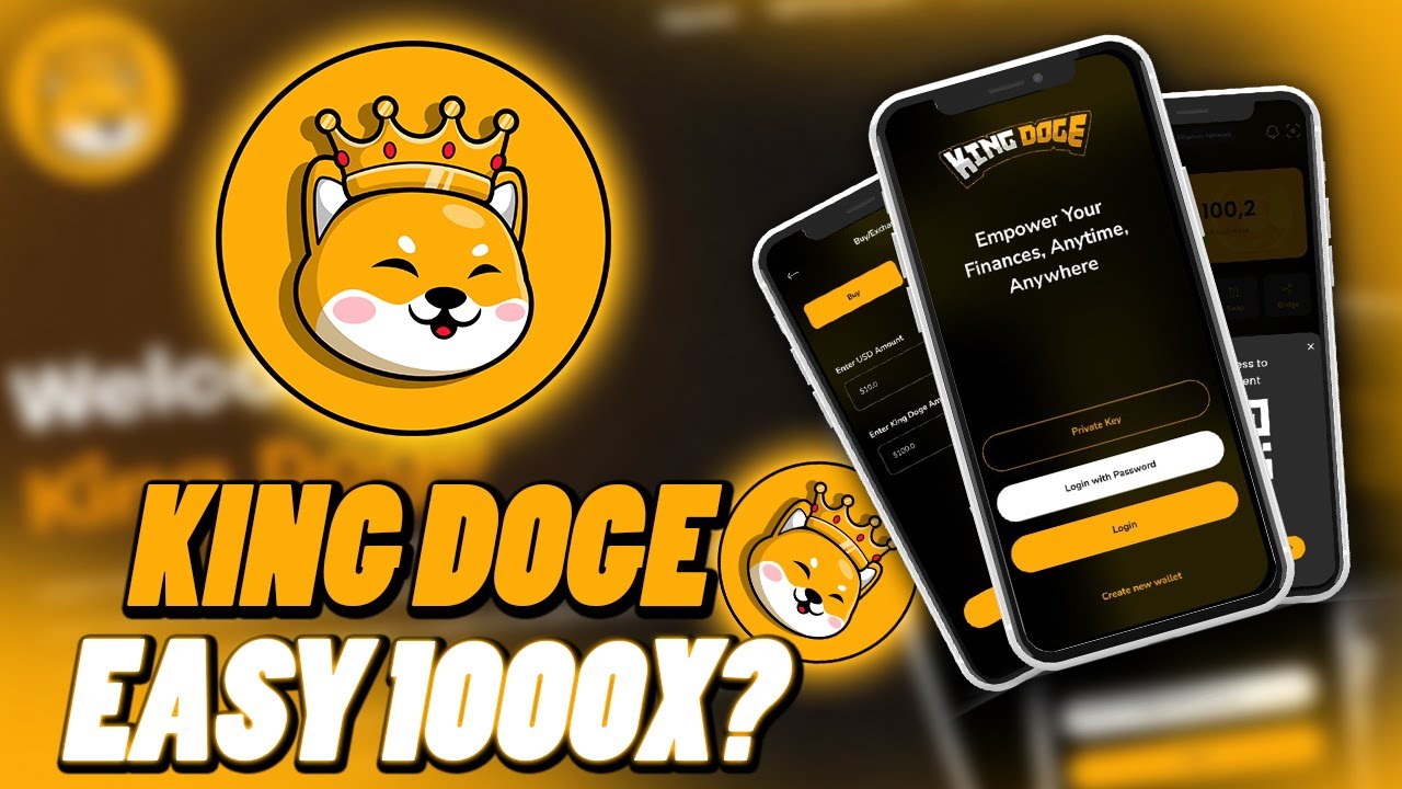 $KING DOGE - 再次成為卡欣國王！ EASY 1000X 來了？不要錯過這個！